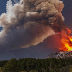 Mount Etna erupts again!
